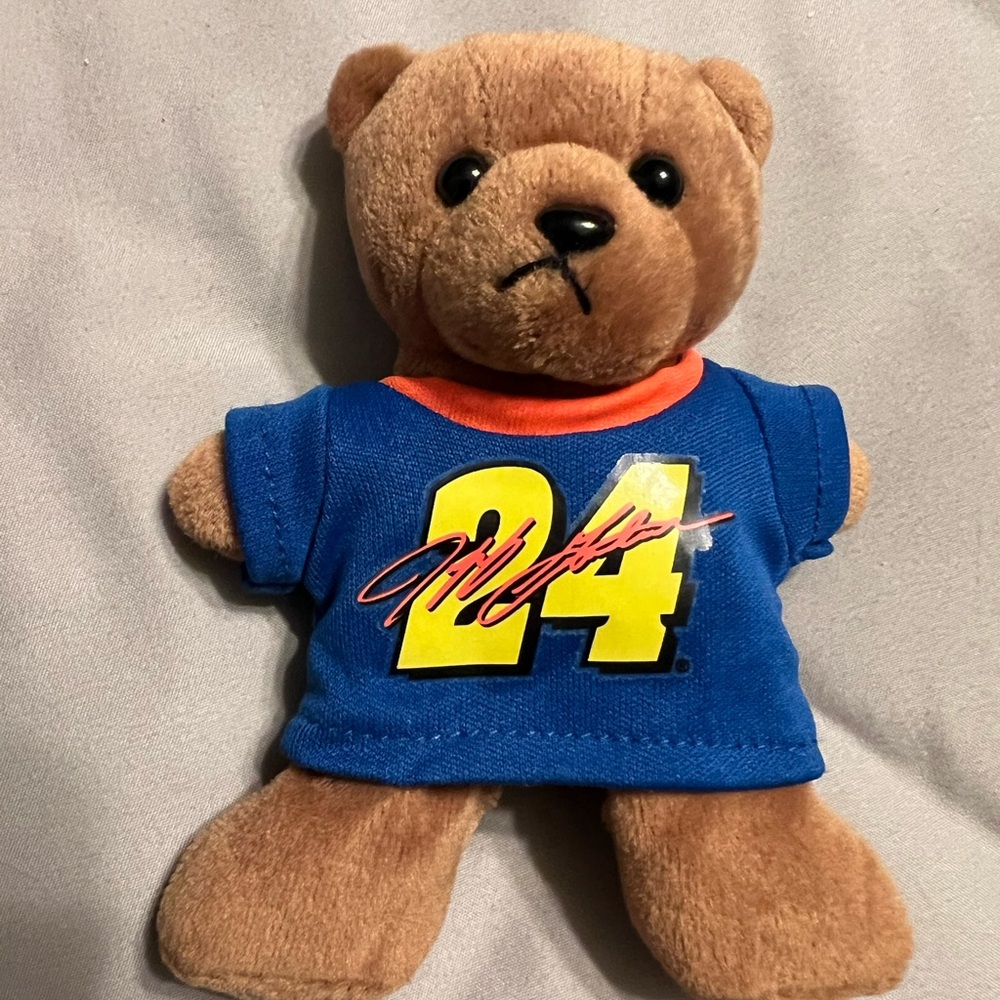 2 Brown and a Black Plush Beanie Bear Toy Lot - Picture 5 of 6